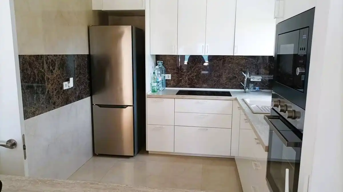 Cocina de Casa o chalet en venta en Cartagena con Jardín privado, Terraza y Piscina