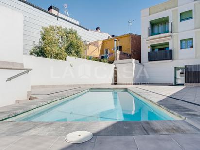 Swimming pool of Flat for sale in Granollers  with Heating, Parquet flooring and Terrace