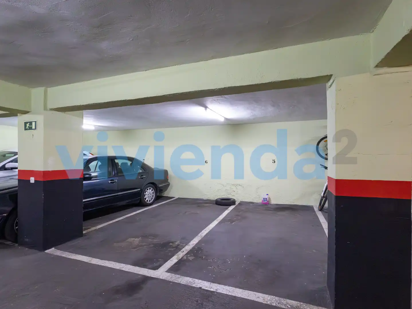 Parking of Flat for sale in Madrid  with Heating, Terrace and Storage room