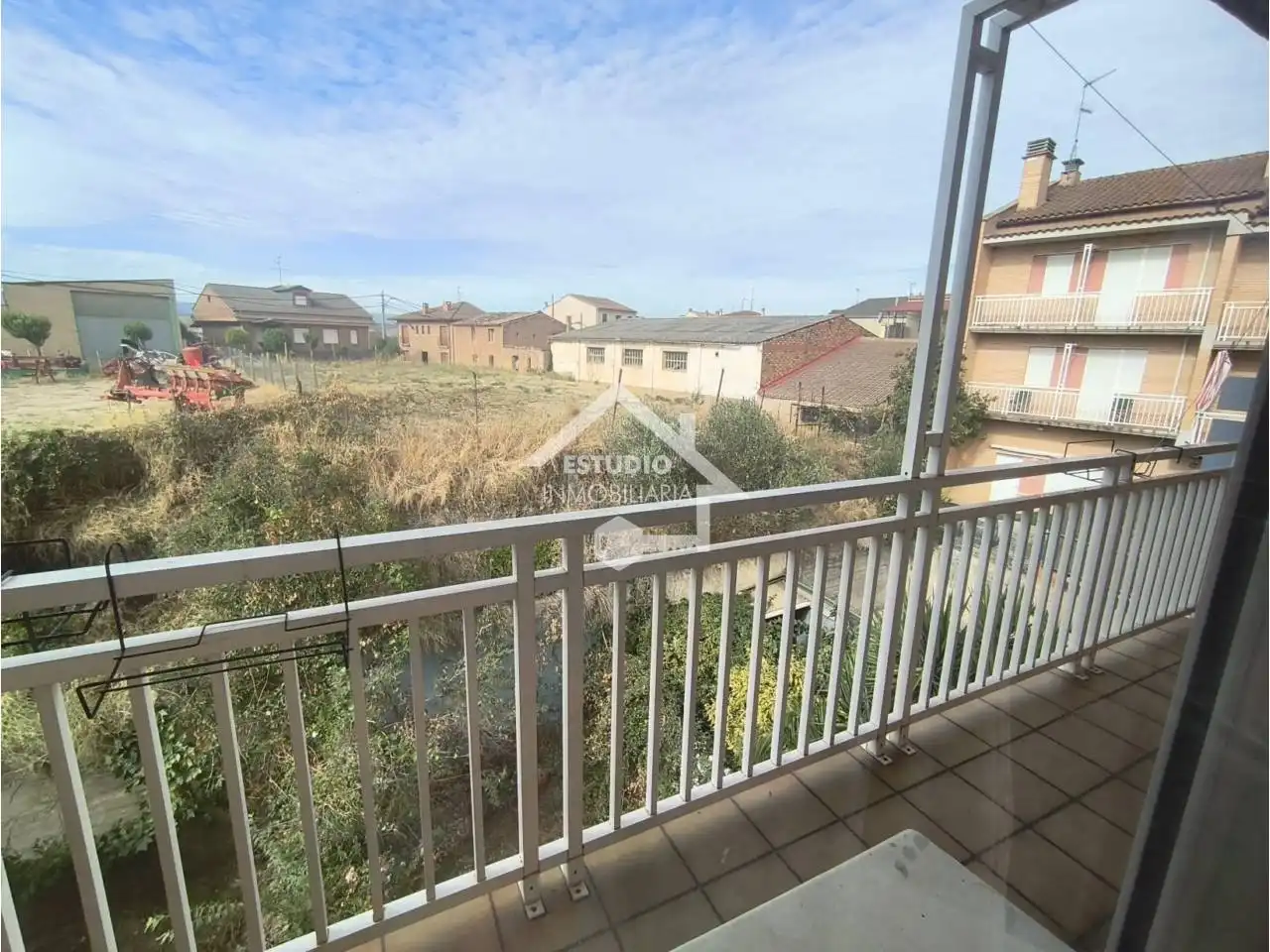 Balcony of Houses for sale in Mendavia  with Heating, Private garden and Parquet flooring