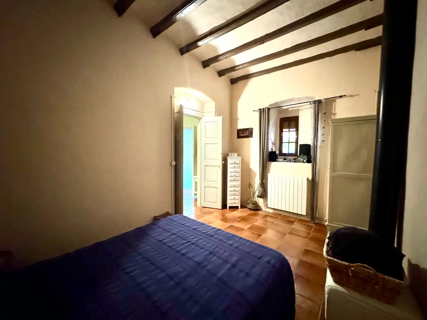Dormitori de Casa adosada en venda en Sant Feliu de Guíxols amb Calefacció, Jardí privat i Terrassa