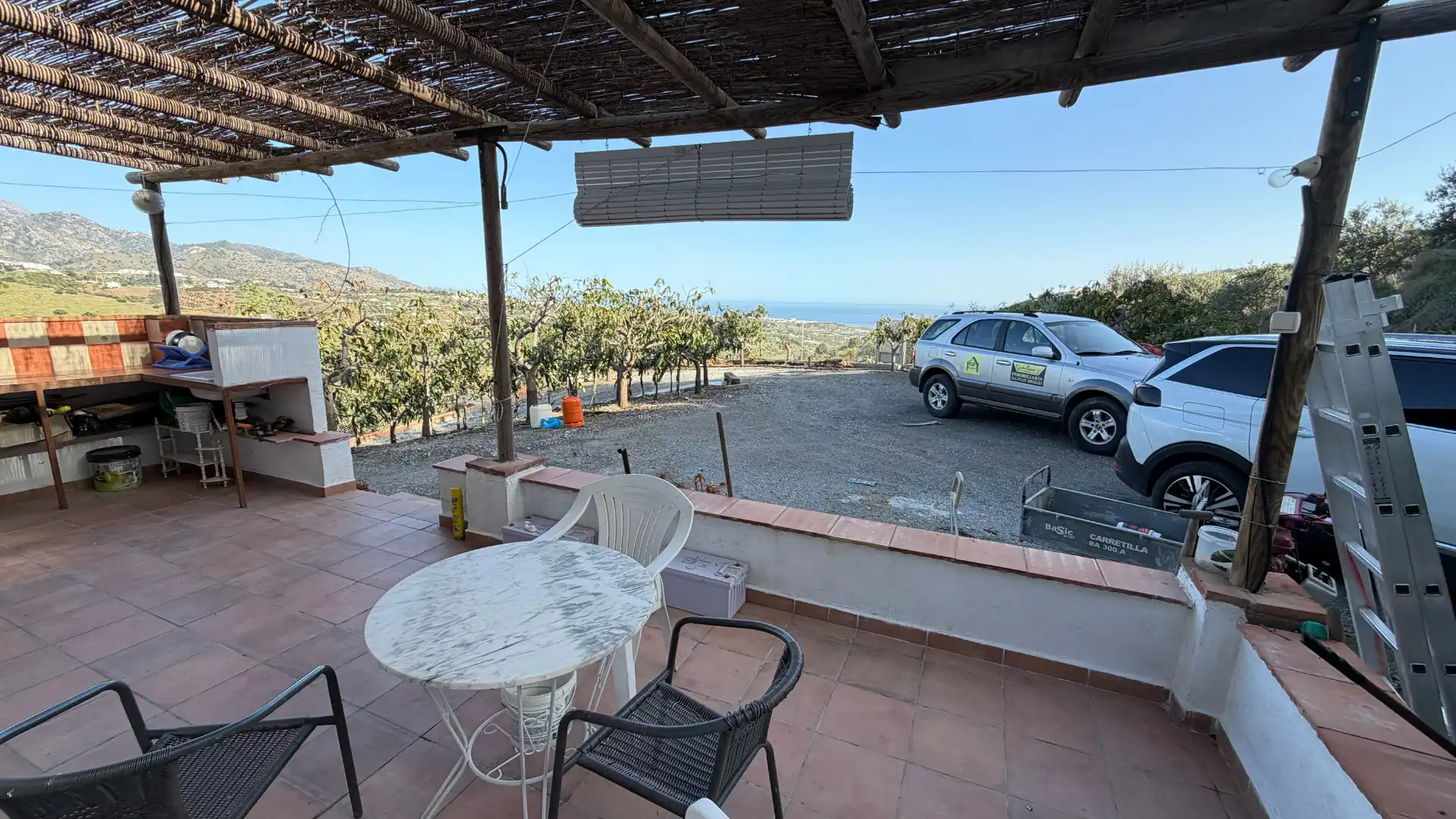 Terrasse von Country house zum Verkauf in Torrox mit Terrasse, Möbliert und Waschmaschine
