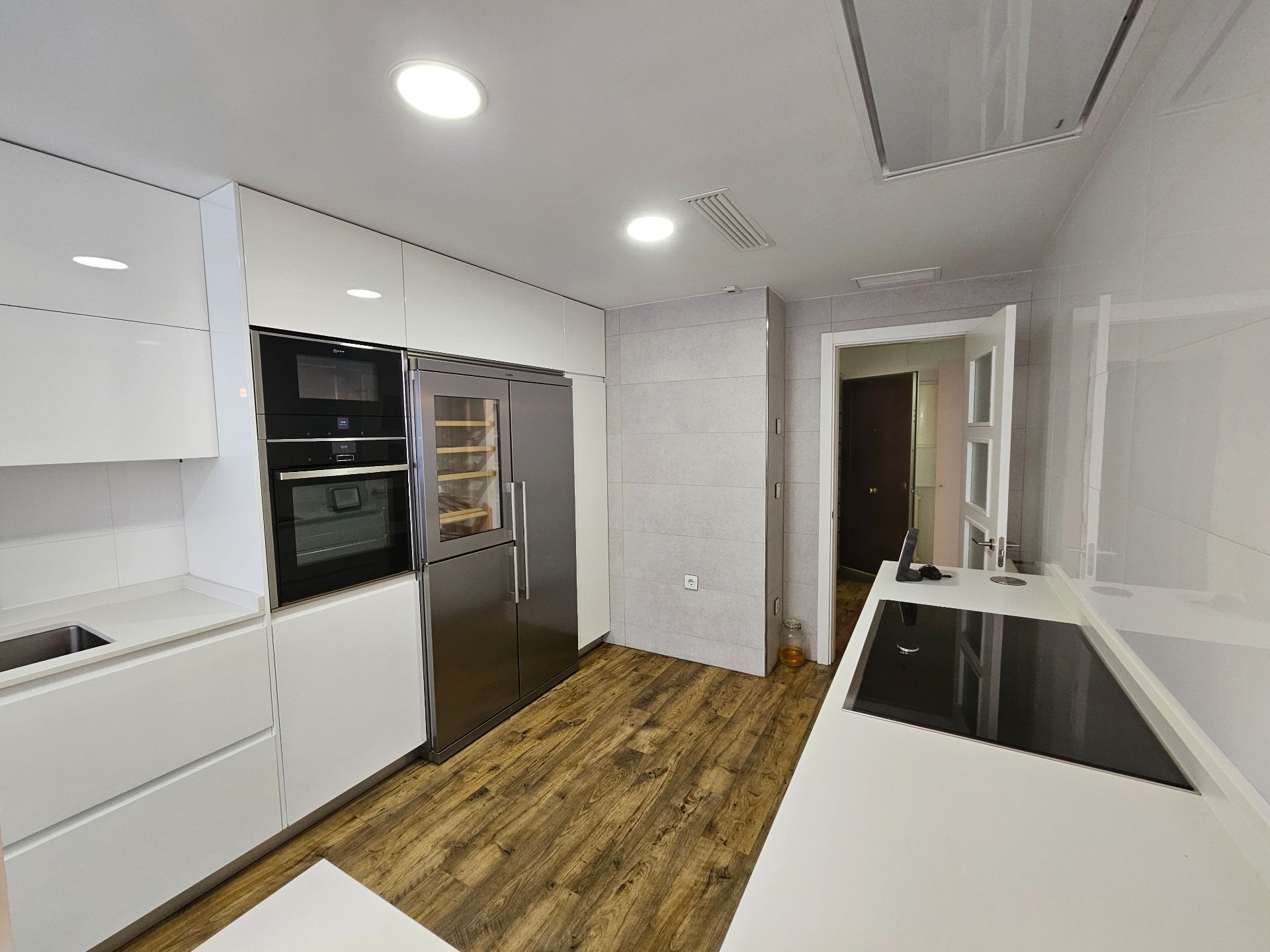 Cuina de Pis de lloguer en  Madrid Capital amb Aire condicionat i Calefacció