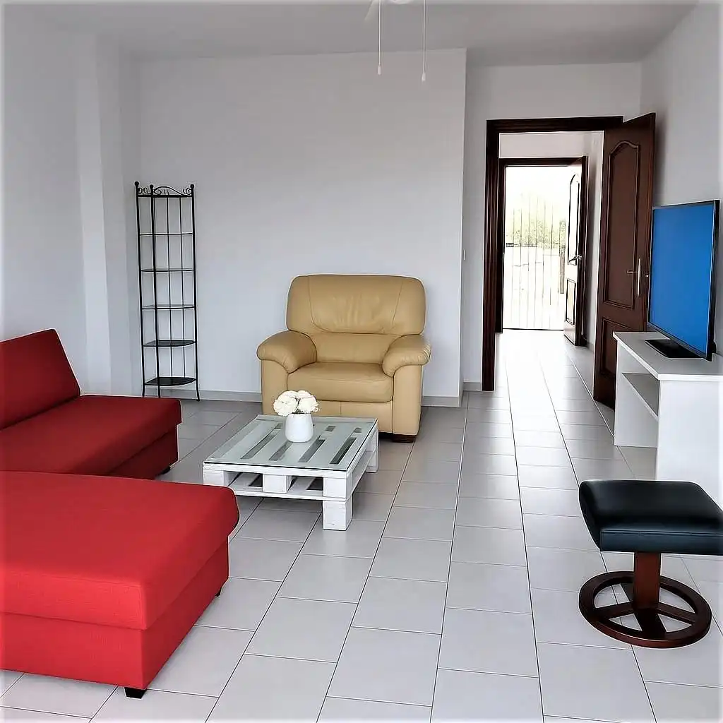 Wohnzimmer von Wohnung zum Verkauf in Torremolinos mit Privatgarten, Terrasse und Gemeinschaftspool