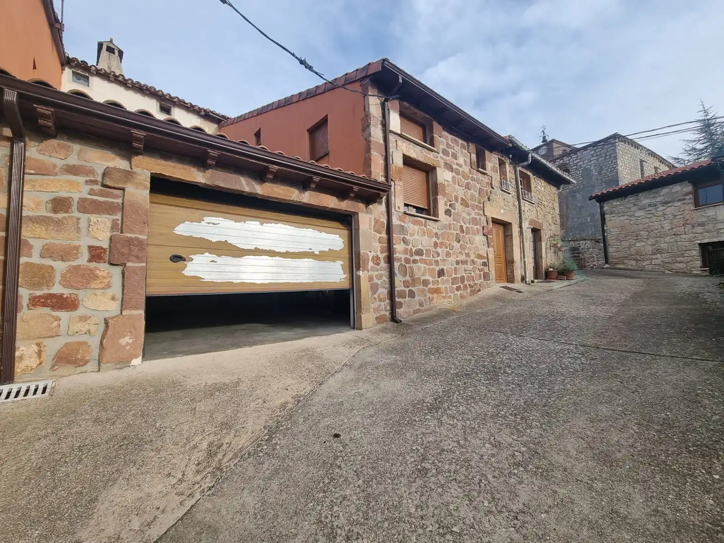 Vista exterior de Casa o xalet en venda en Arlanzón