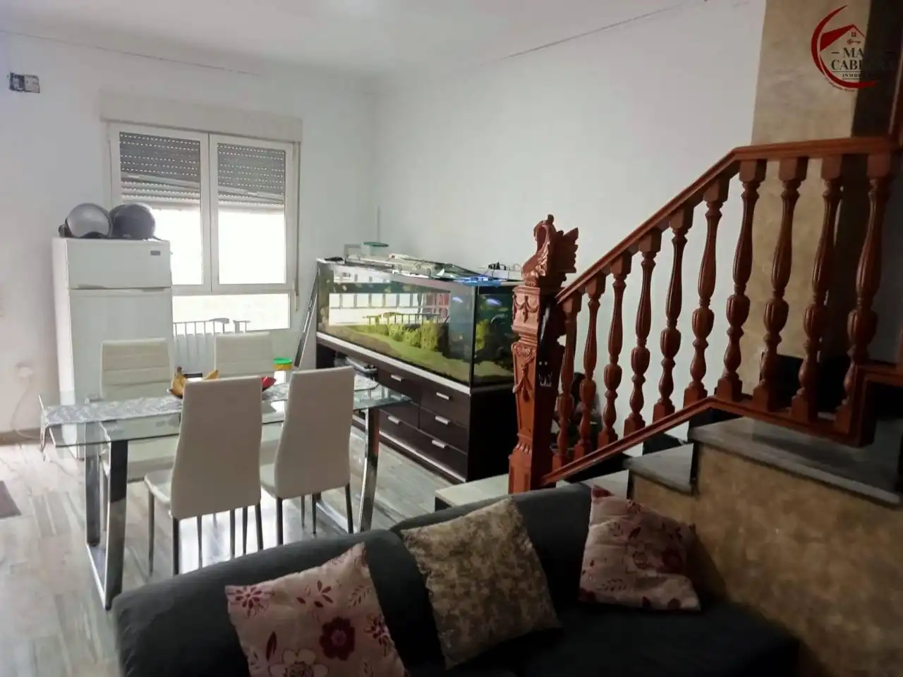 Sala d'estar de Casa adosada en venda en Oliva amb Aire condicionat, Calefacció i Terrassa