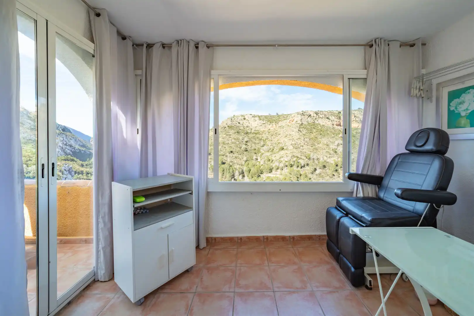 Living room of Apartments for sale in Benitachell / El Poble Nou de Benitatxell  with Air Conditioner, Terrace and Swimming Pool