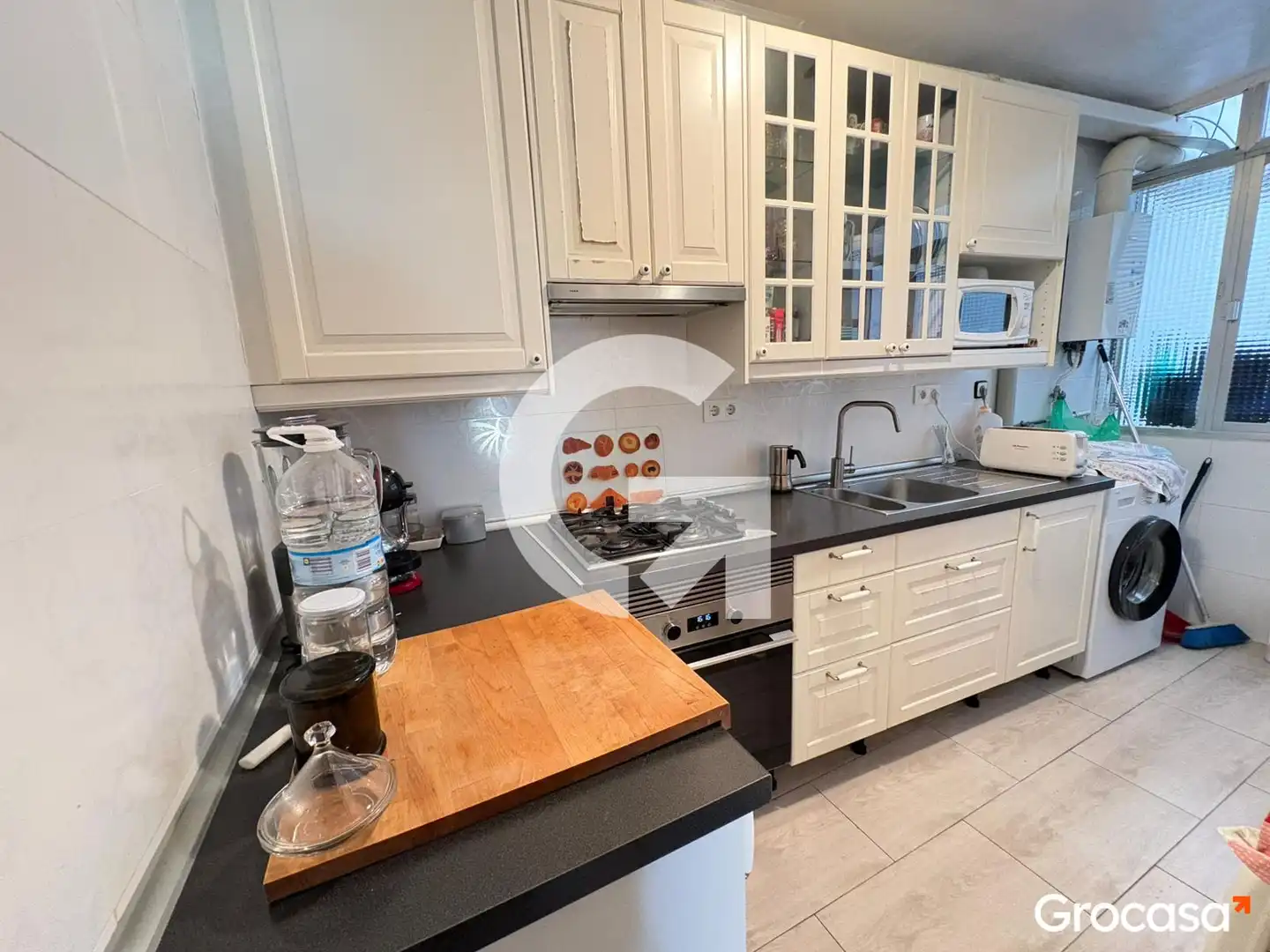 Cocina de Piso en venta en Mataró con Aire acondicionado, Horno y Balcón