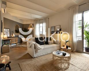Living room of Apartment to rent in  Barcelona Capital  with Air Conditioner, Furnished and Oven