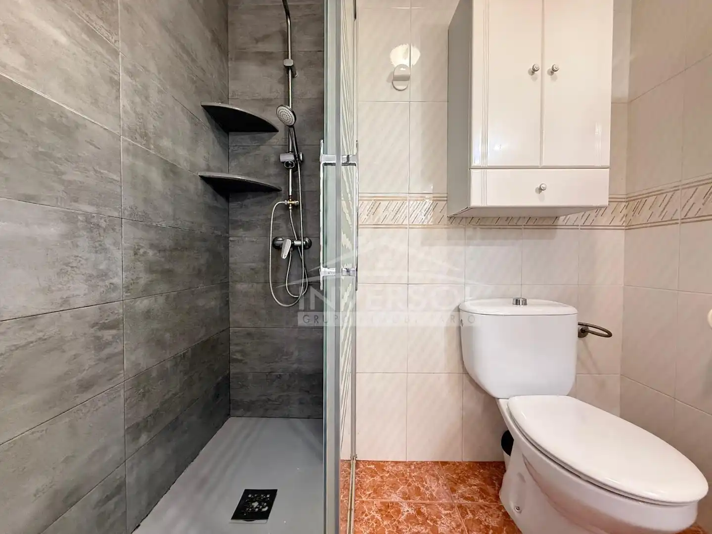 Badezimmer von Einfamilien-Reihenhaus zum Verkauf in El Ejido mit Klimaanlage, Heizung und Abstellraum