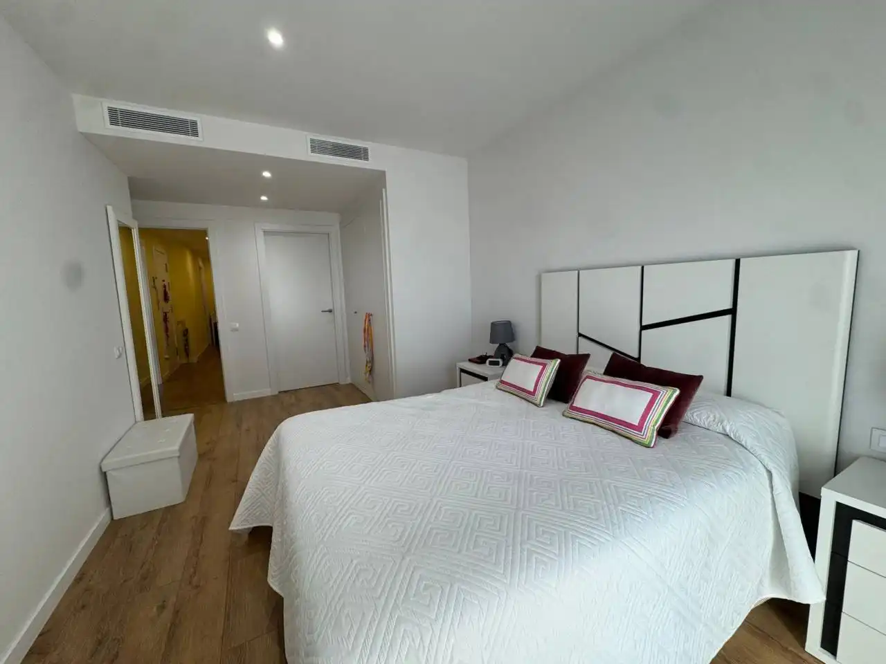 Schlafzimmer von Wohnung zum Verkauf in Granollers mit Klimaanlage, Heizung und Parkett