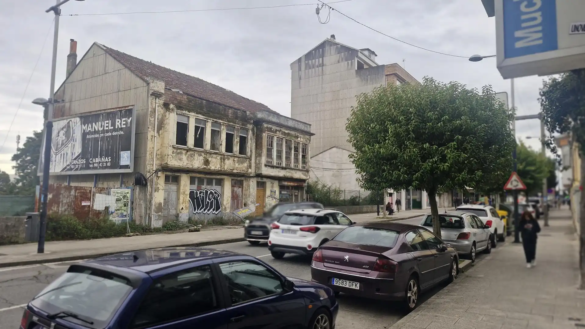 Exterior view of Industrial land for sale in Ferrol