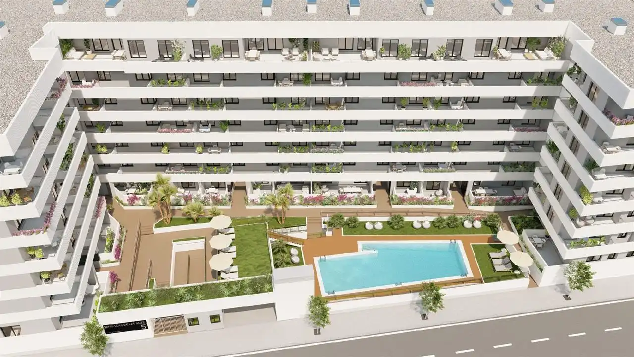 Terraza de Apartamento en venta en Águilas con Aire acondicionado, Terraza y Trastero