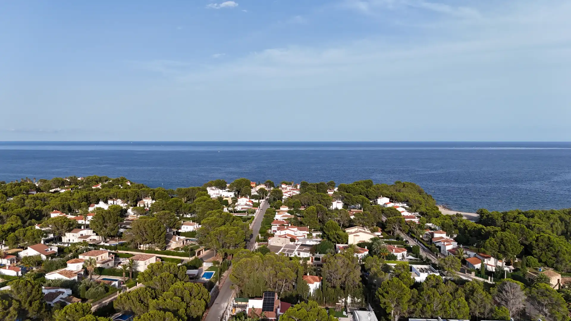 Vista exterior de Casa o chalet en venta en L'Ametlla de Mar  con Aire acondicionado, Jardín privado y Piscina