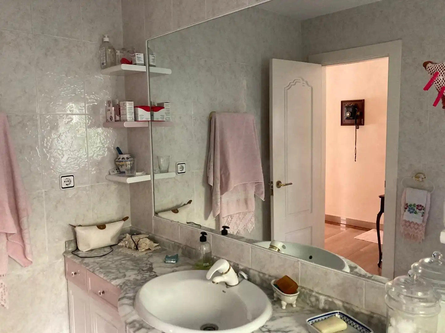 Baño de Casa o chalet en venta en Valdefresno con Calefacción, Jardín privado y Terraza