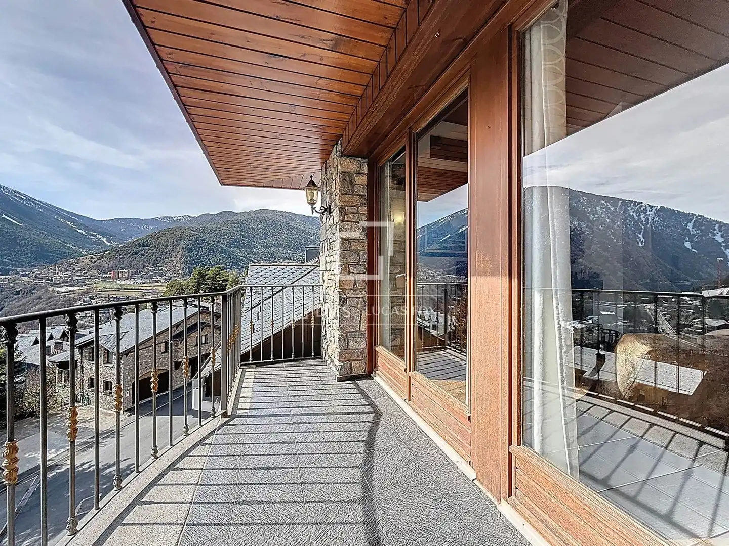 Terraza de Piso de alquiler en La Massana con Calefacción, Parquet y Terraza