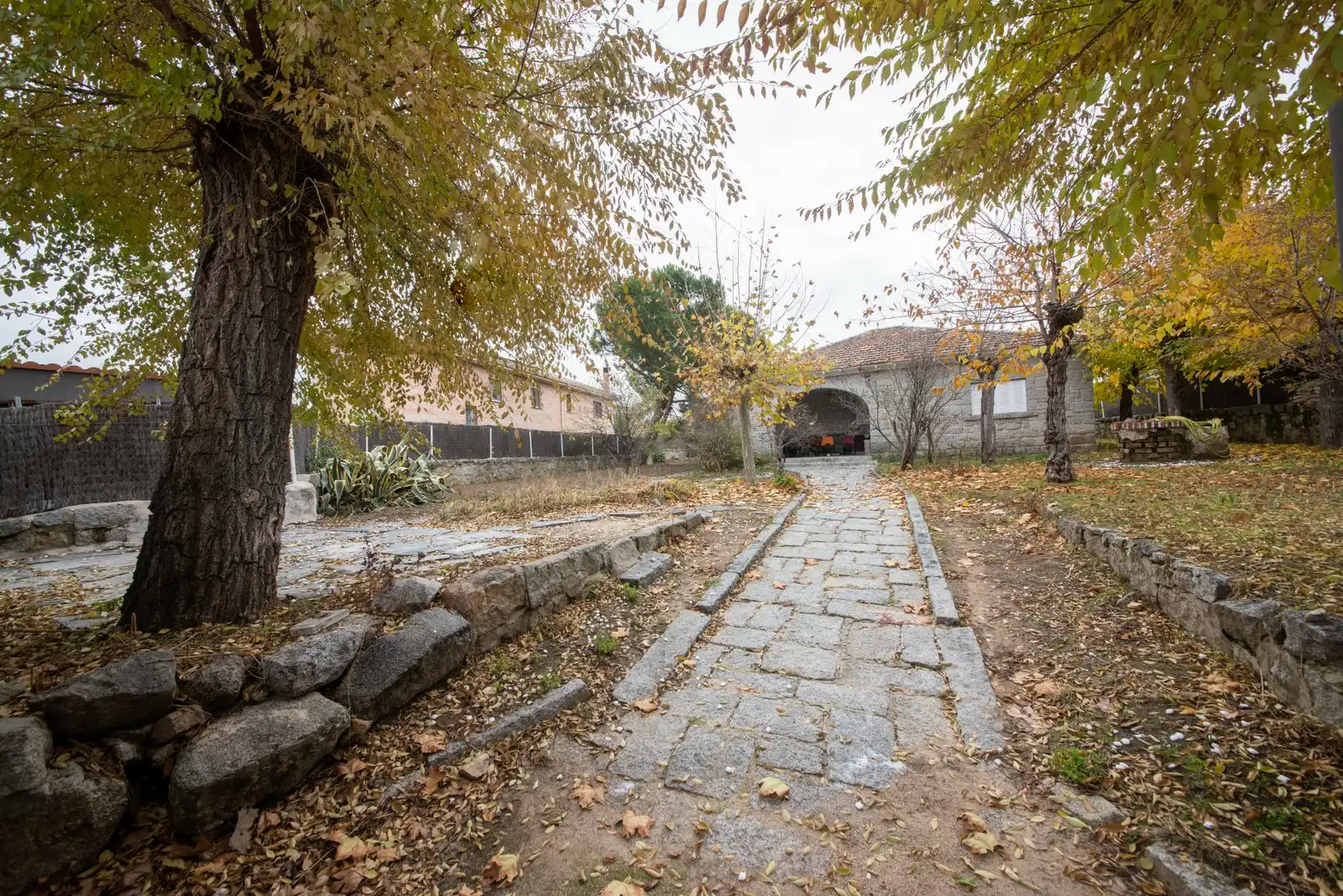 Vista exterior de Casa o xalet en venda en Galapagar amb Jardí privat i Terrassa