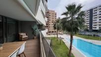 Terrace of Flat for sale in Alicante / Alacant  with Air Conditioner, Heating and Private garden