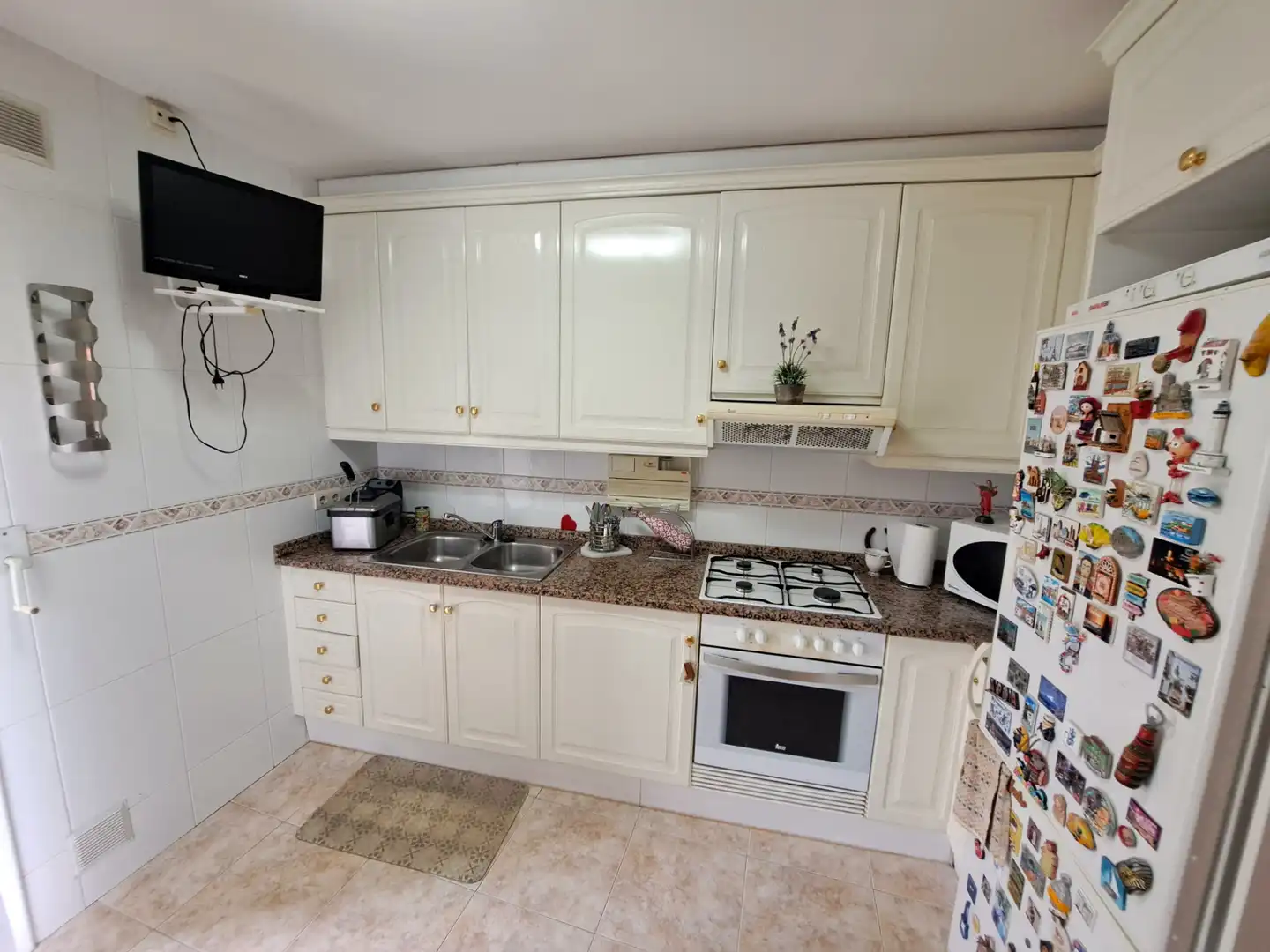 Kitchen of Flat for sale in Mataró  with Heating, Oven and Balcony