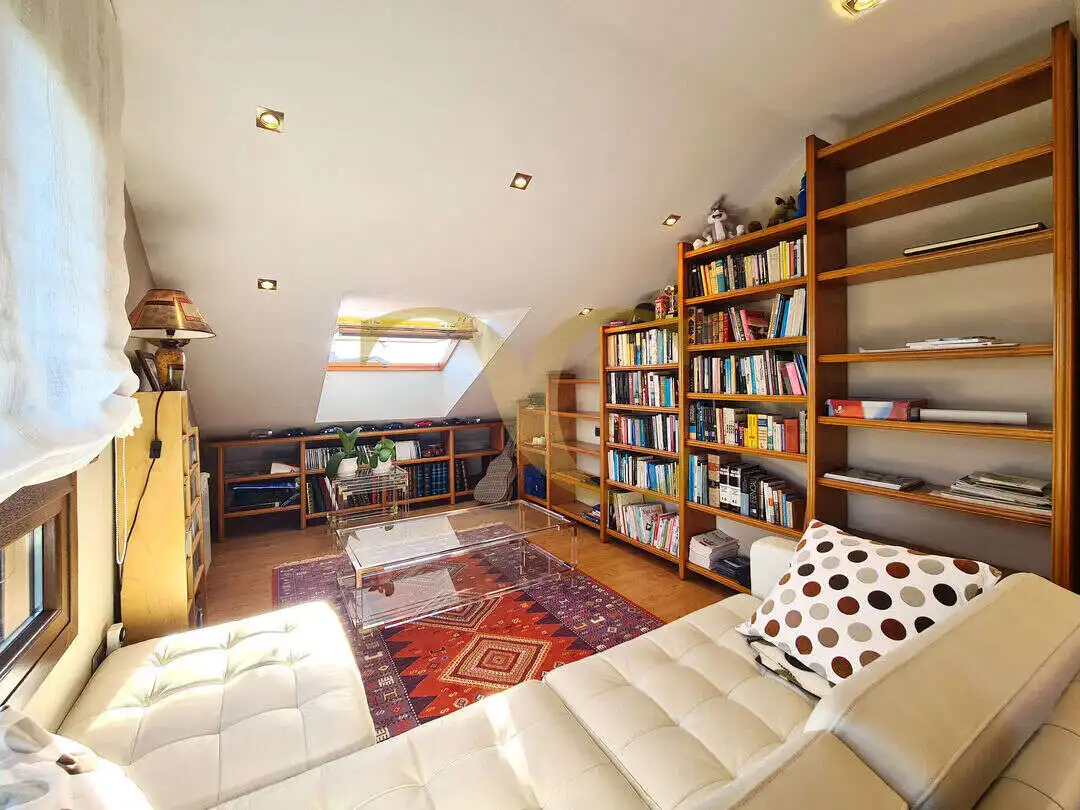 Sala de estar de Casa o chalet en venta en Siero con Calefacción, Terraza y Trastero