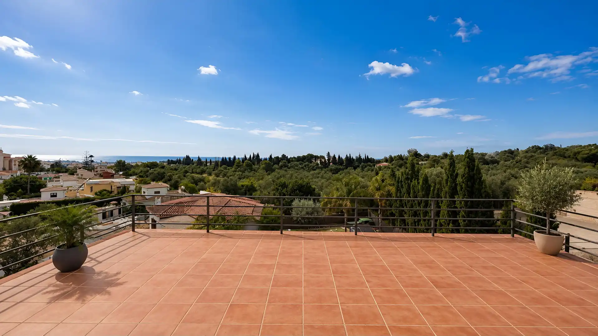 Terraza de Casa o chalet en venta en Málaga con Aire acondicionado, Calefacción y Jardín privado