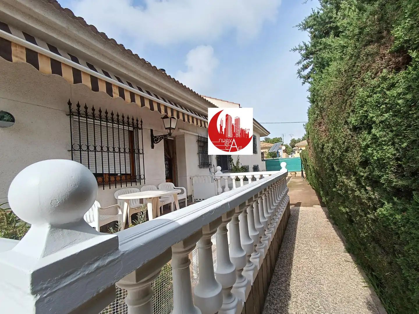 Vista exterior de Casa o chalet en venta en Cartagena con Jardín privado y Terraza