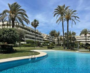 Garden of Apartment to rent in Marbella  with Air Conditioner, Terrace and Swimming Pool