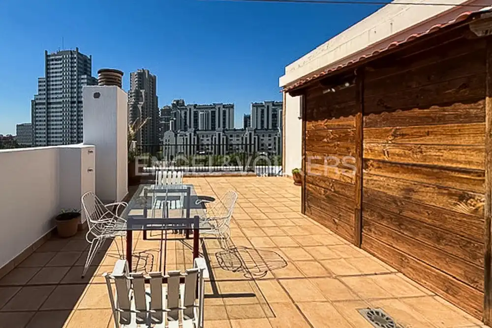 Terrassa de Àtic de lloguer en Valencia amb Aire condicionat, Calefacció i Terrassa