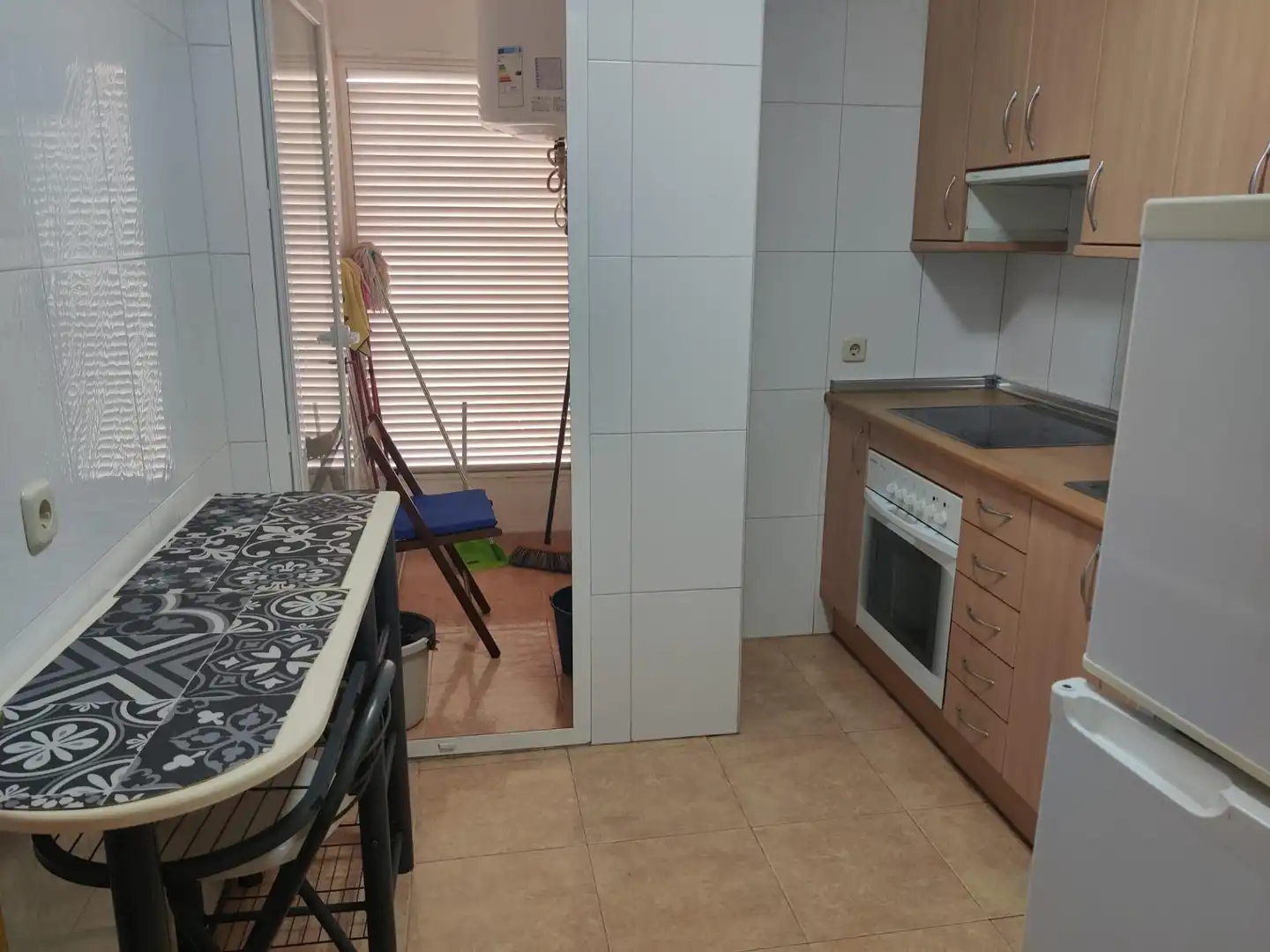Kitchen of Flat for rent in El Vellón  with Heating, Terrace and Storage room