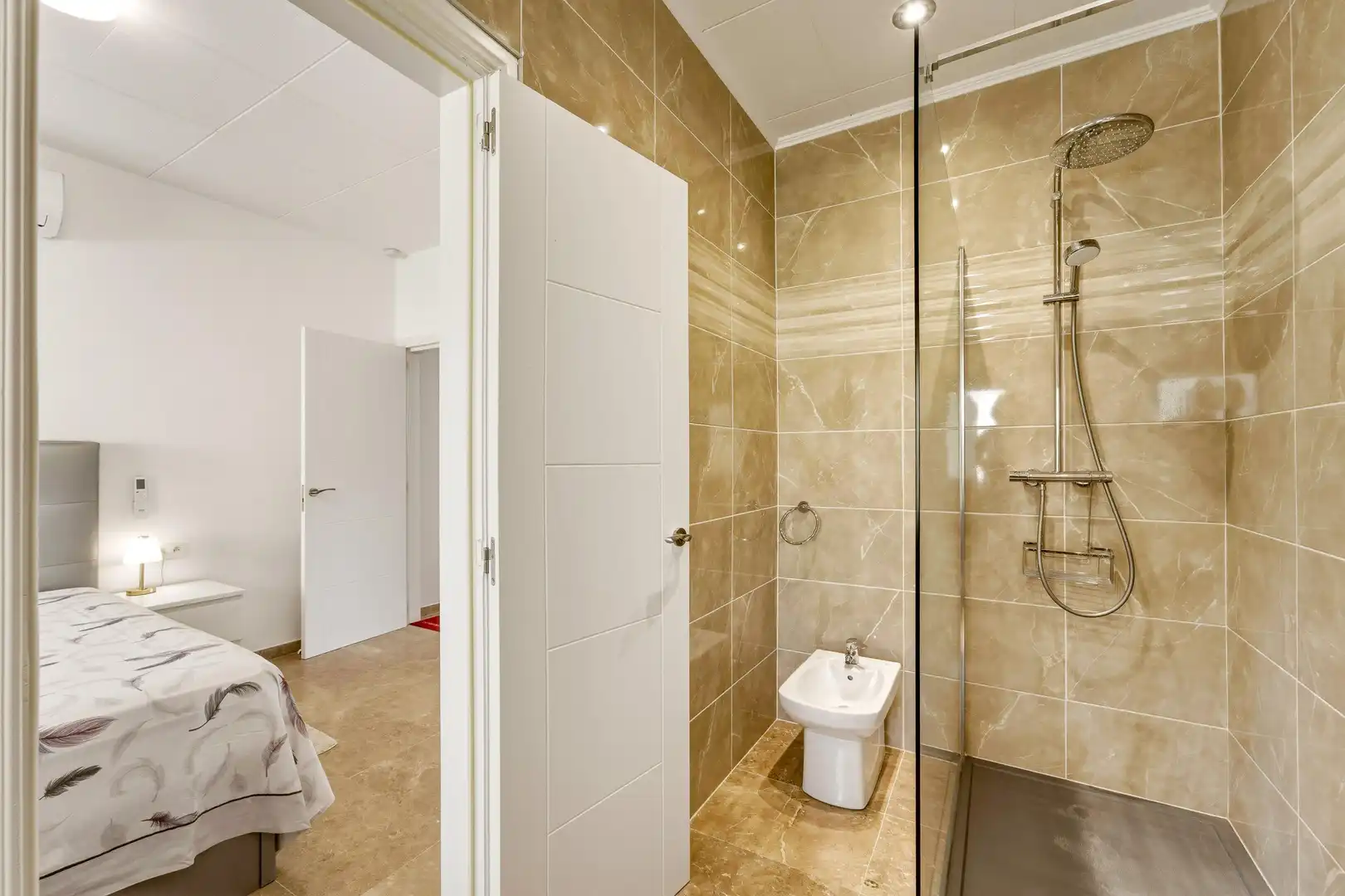Badezimmer von Country house zur Miete in Tossa de Mar mit Privatgarten, Alarm und Gemeinschaftspool