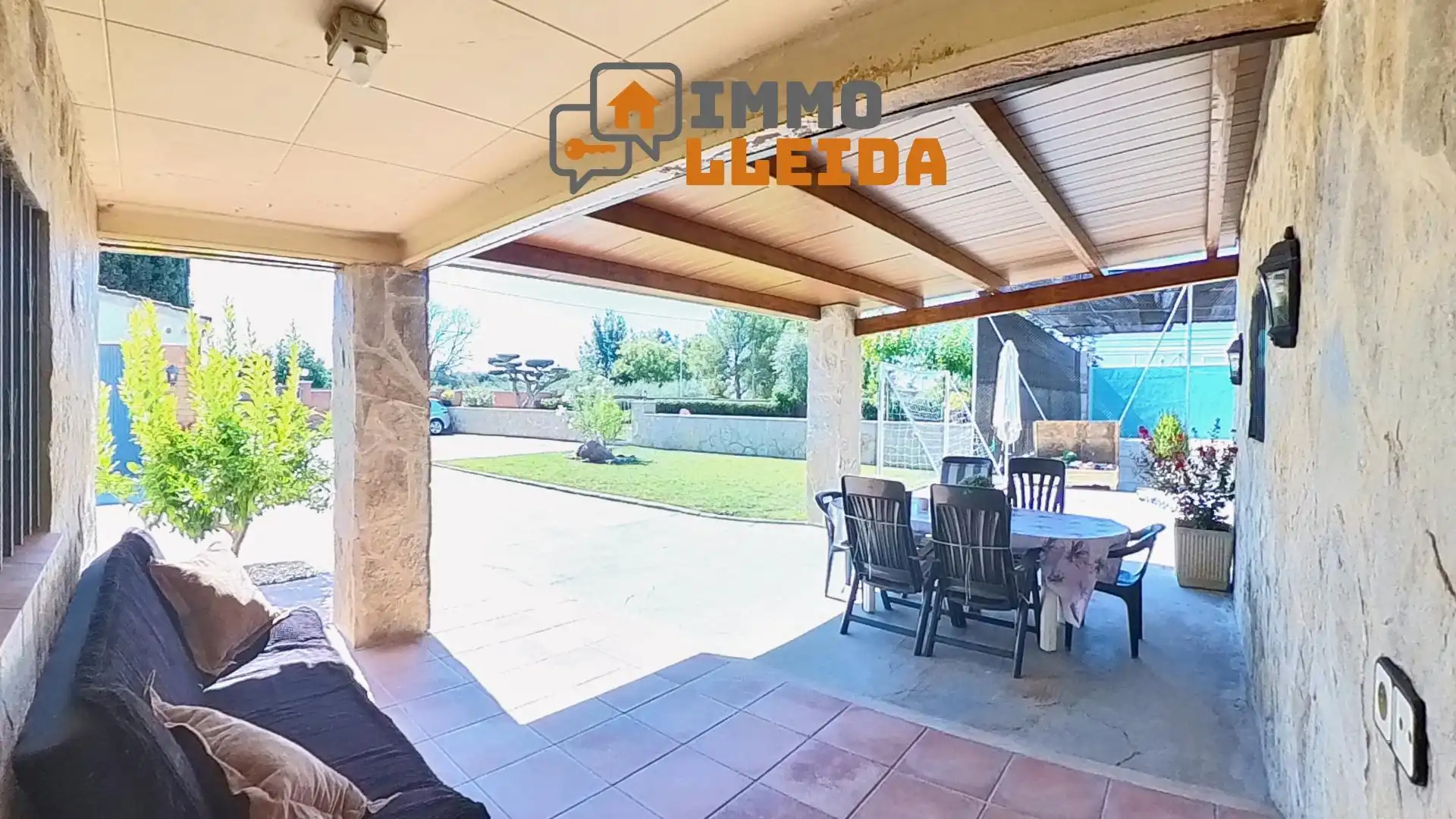 Vista exterior de Casa o chalet en venta en Rosselló con Terraza, Trastero y Piscina