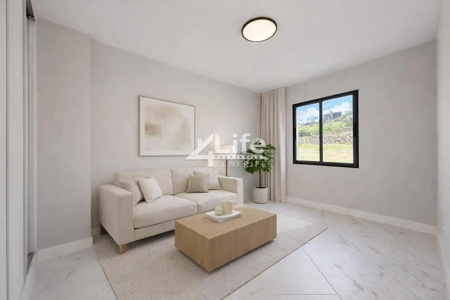 Sala de estar de Piso en venta en Adeje con Aire acondicionado, Terraza y Trastero