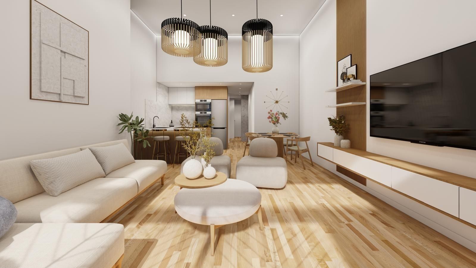Sala de estar de Planta baja en venta en  Murcia Capital