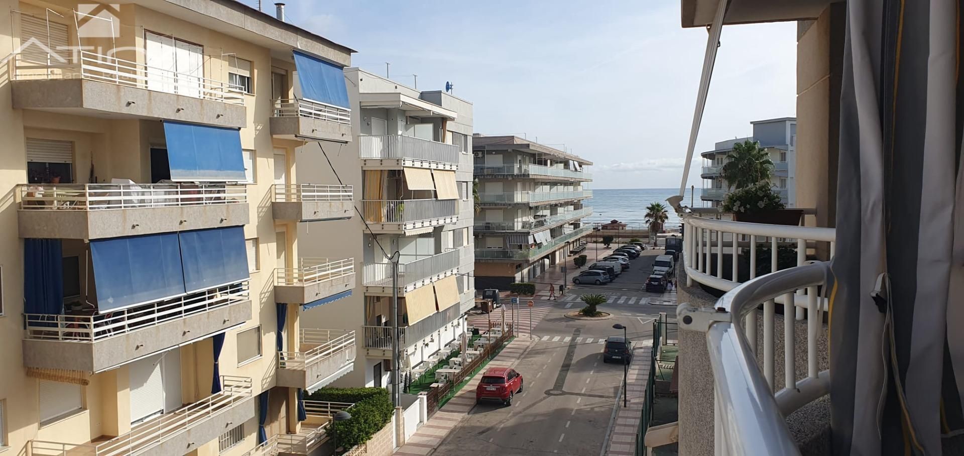 Vista exterior de Apartamento en venta en Daimús con Aire acondicionado, Jardín privado y Terraza