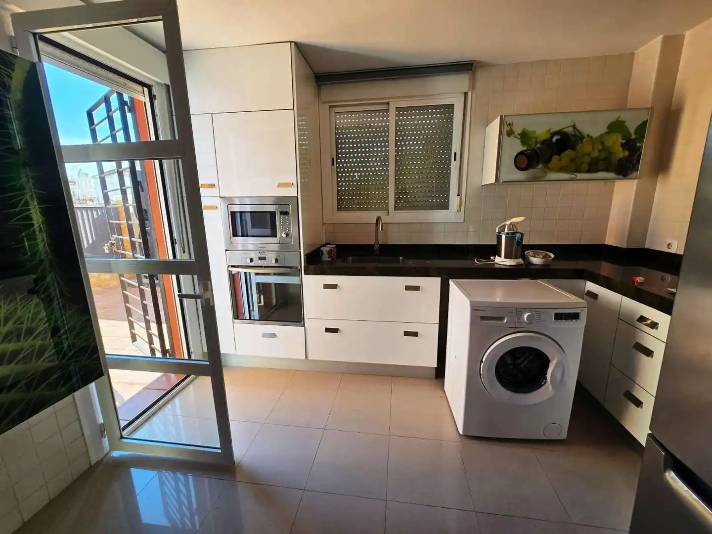 Kitchen of Detached homes for sale in Castilleja de la Cuesta  with Air Conditioner, Terrace and Storage room