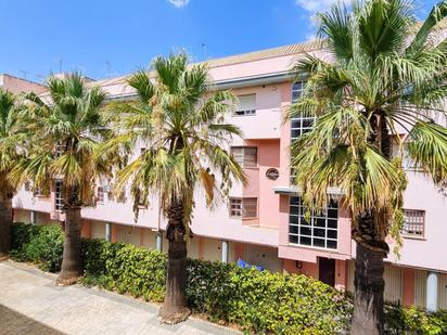 Exterior view of Single-family semi-detached for sale in Jerez de la Frontera  with Air Conditioner, Terrace and Balcony