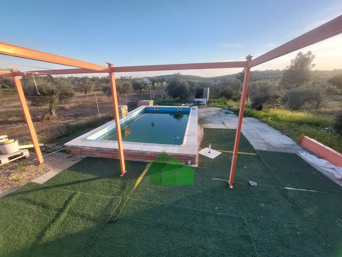 Piscina de Casa o chalet en venta en Montijo con Aire acondicionado, Piscina y TV