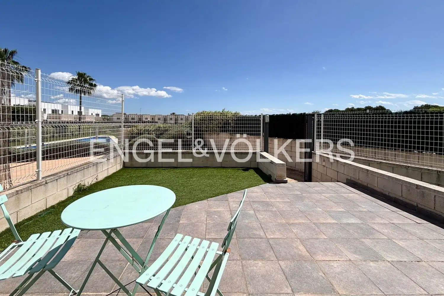 Terraza de Casa o chalet de alquiler en Bétera con Aire acondicionado, Calefacción y Jardín privado