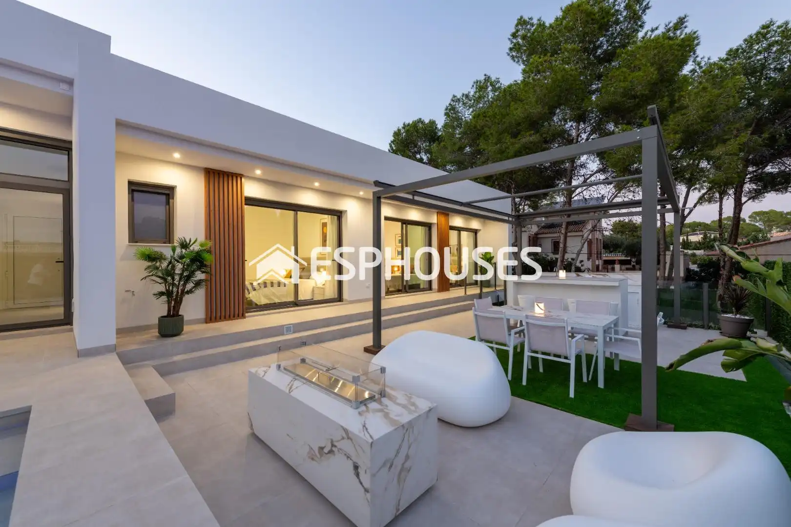 Terraza de Casa o chalet en venta en Pilar de la Horadada con Terraza, Piscina y Balcón