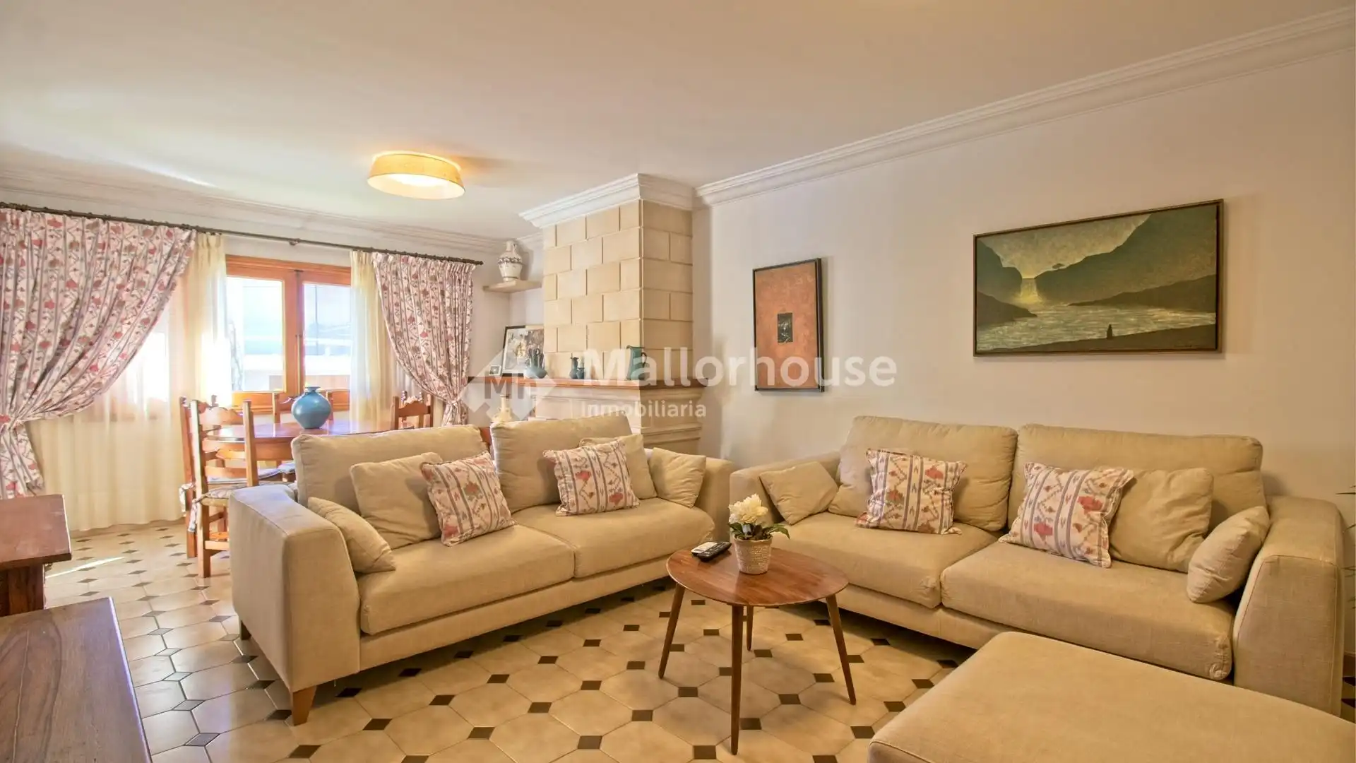 Living room of Detached homes for rent in Muro  with Terrace and Furnished