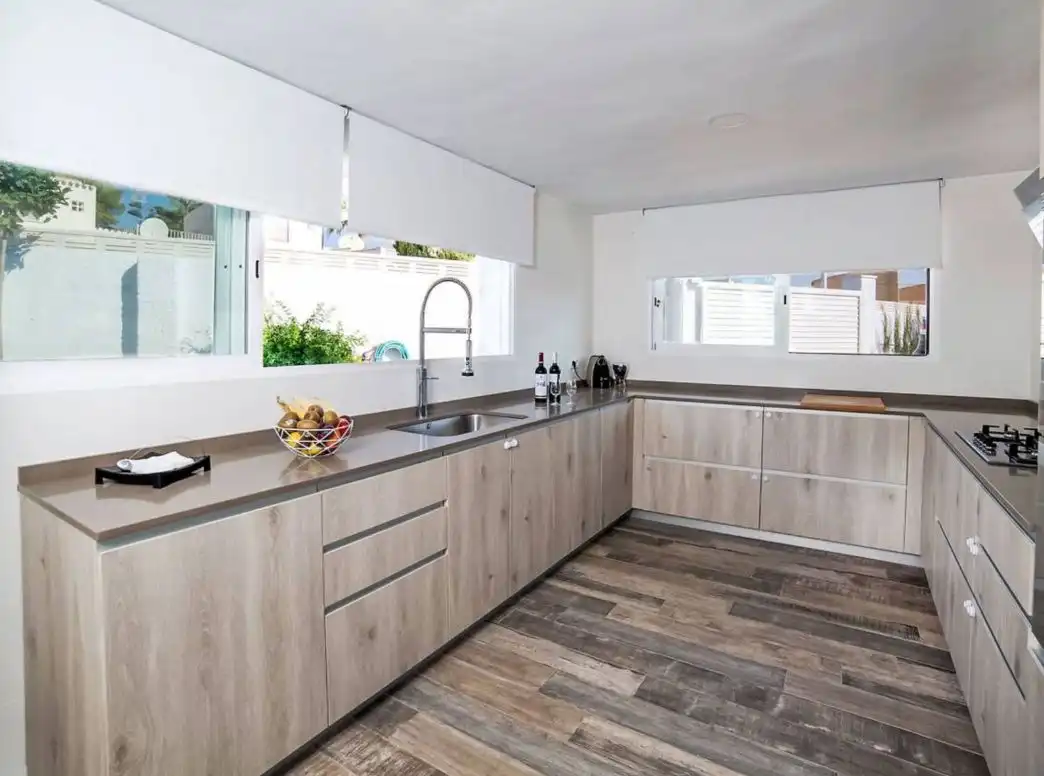 Cocina de Casa o chalet en venta en Calpe / Calp con Aire acondicionado, Calefacción y Amueblado
