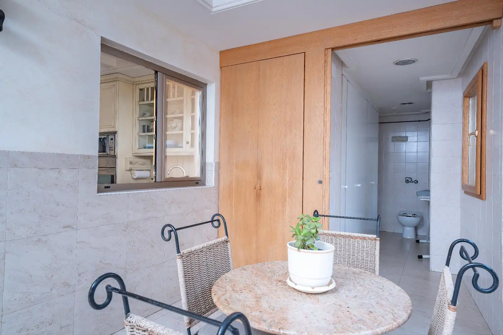 Schlafzimmer von Einfamilien-Reihenhaus zum Verkauf in Novelda mit Heizung, Terrasse und Balkon