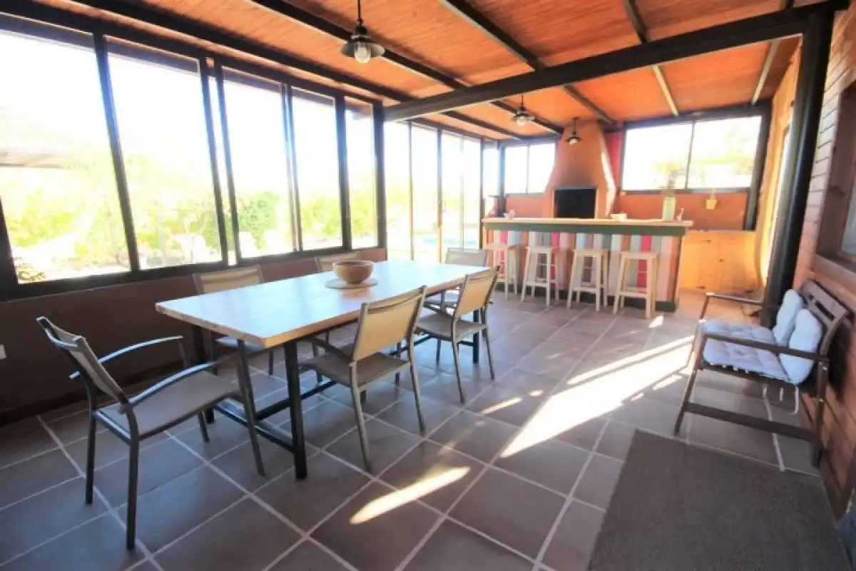 Terrace of Country homes for sale in Fuente el Fresno  with Air Conditioner, Heating and Private garden
