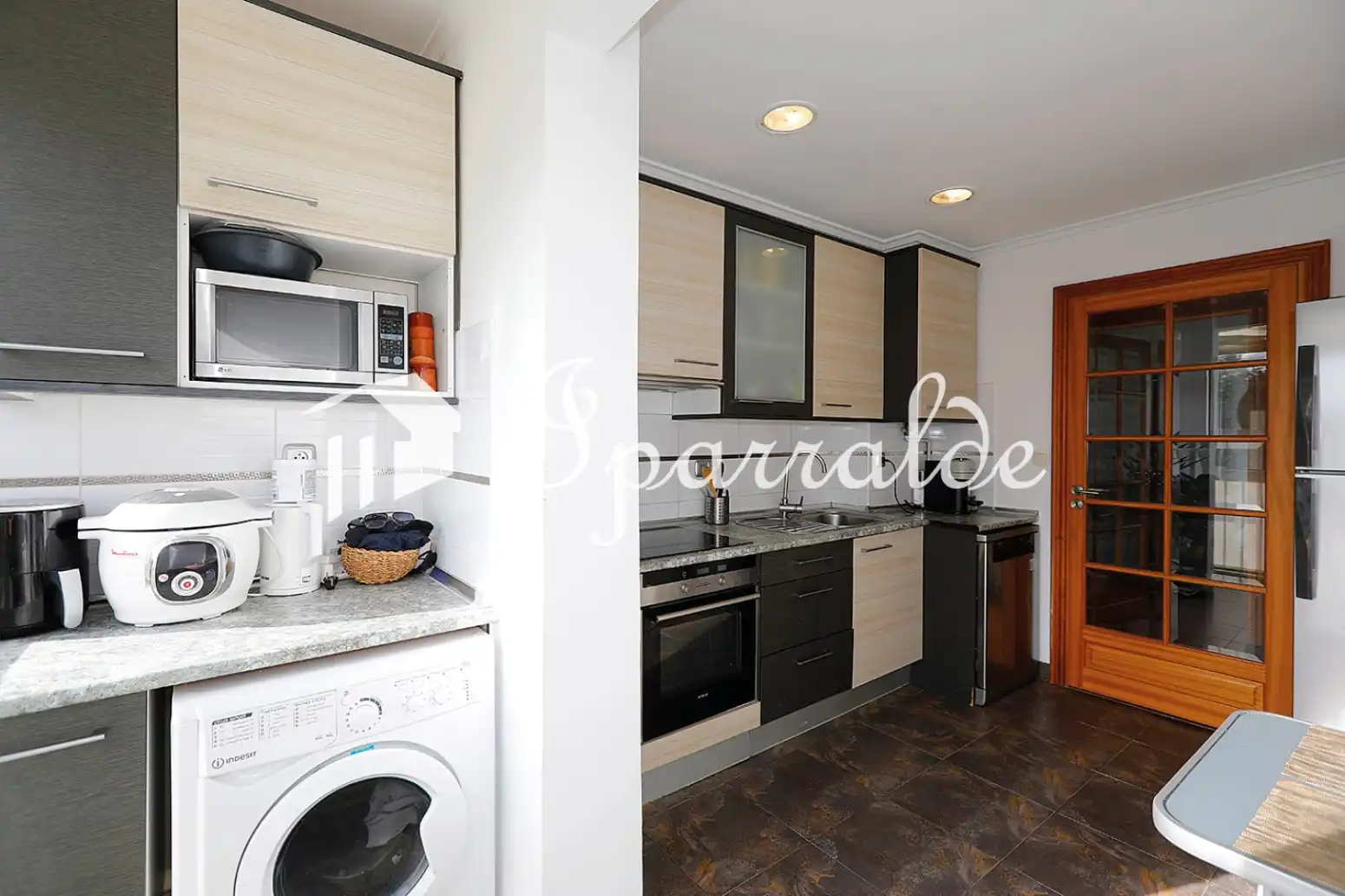 Kitchen of Flat for sale in Hendaye  with Heating, Parquet flooring and Balcony