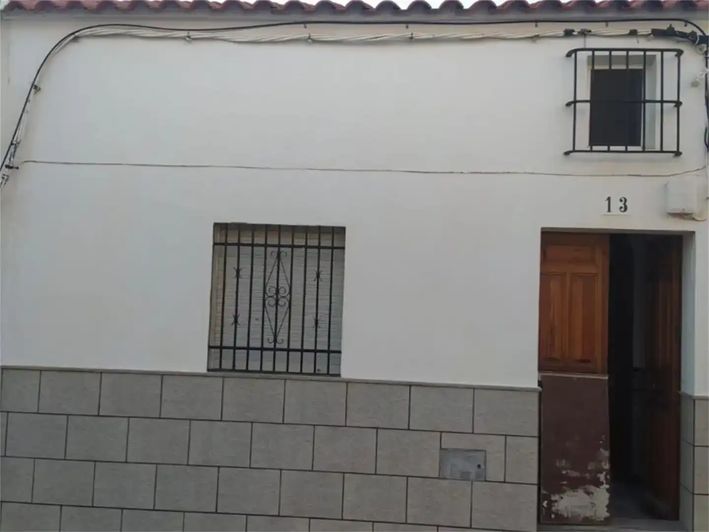 Vista exterior de Planta baja en venta en Maguilla con Trastero y Amueblado
