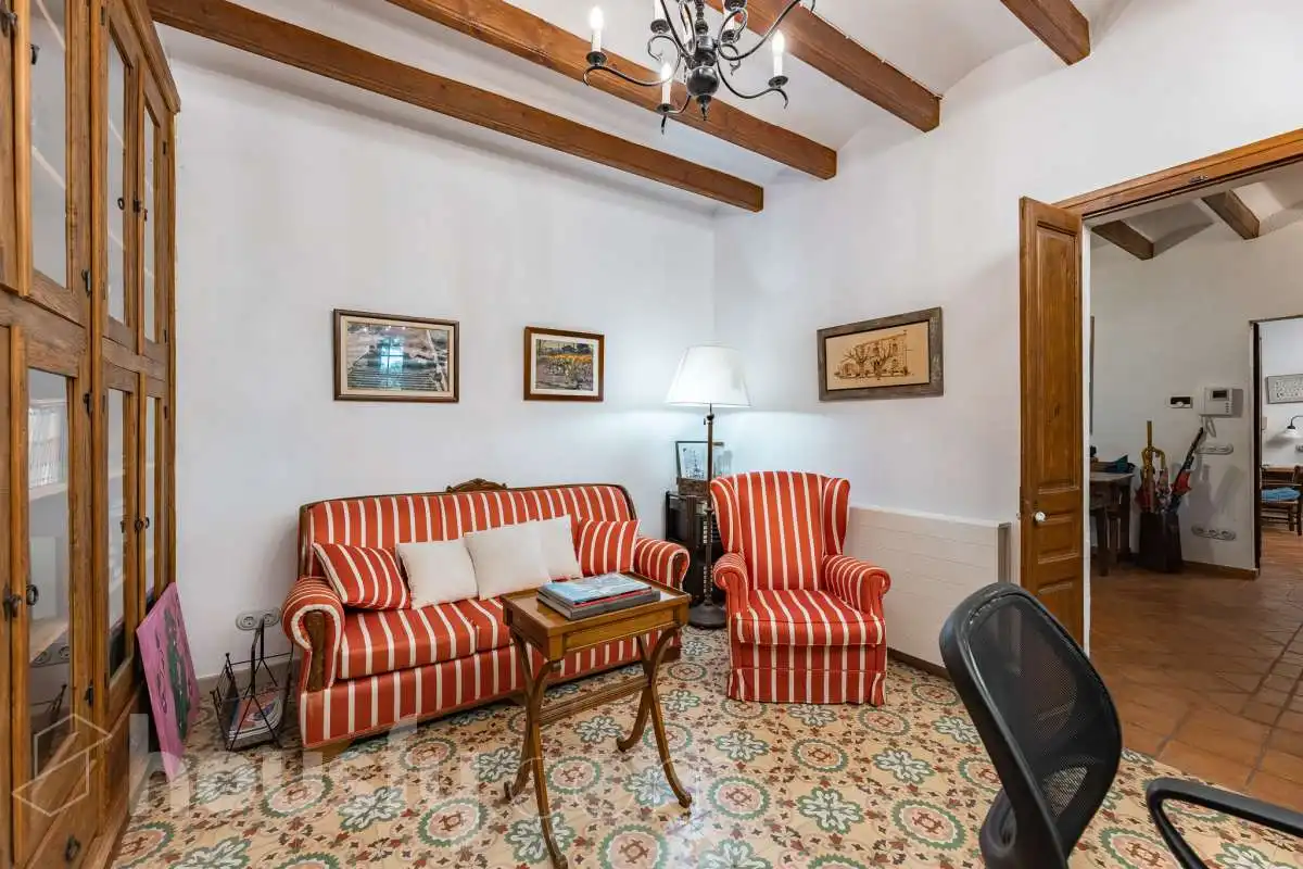 Sala de estar de Casa o chalet en venta en Castellví de la Marca con Jardín privado, Terraza y Trastero