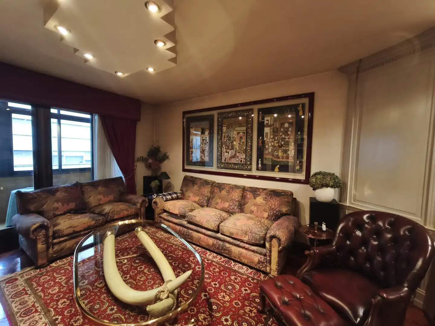 Living room of Flat for sale in Ourense Capital   with Heating, Parquet flooring and Storage room