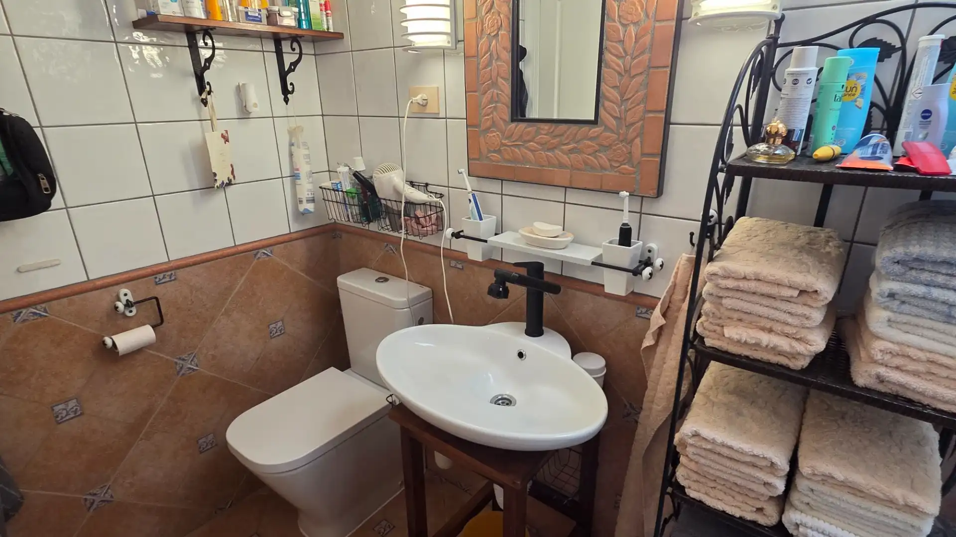 Baño de Casa adosada en venta en Cartagena con Jardín privado, Terraza y Amueblado