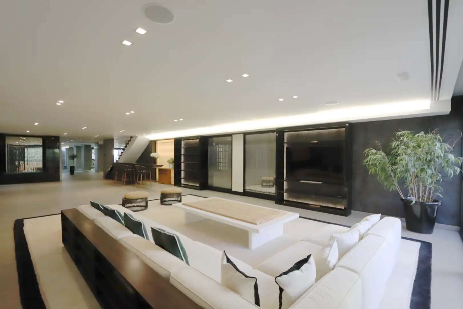 Living room of Houses for rent in Pozuelo de Alarcón  with Air Conditioner, Heating and Private garden