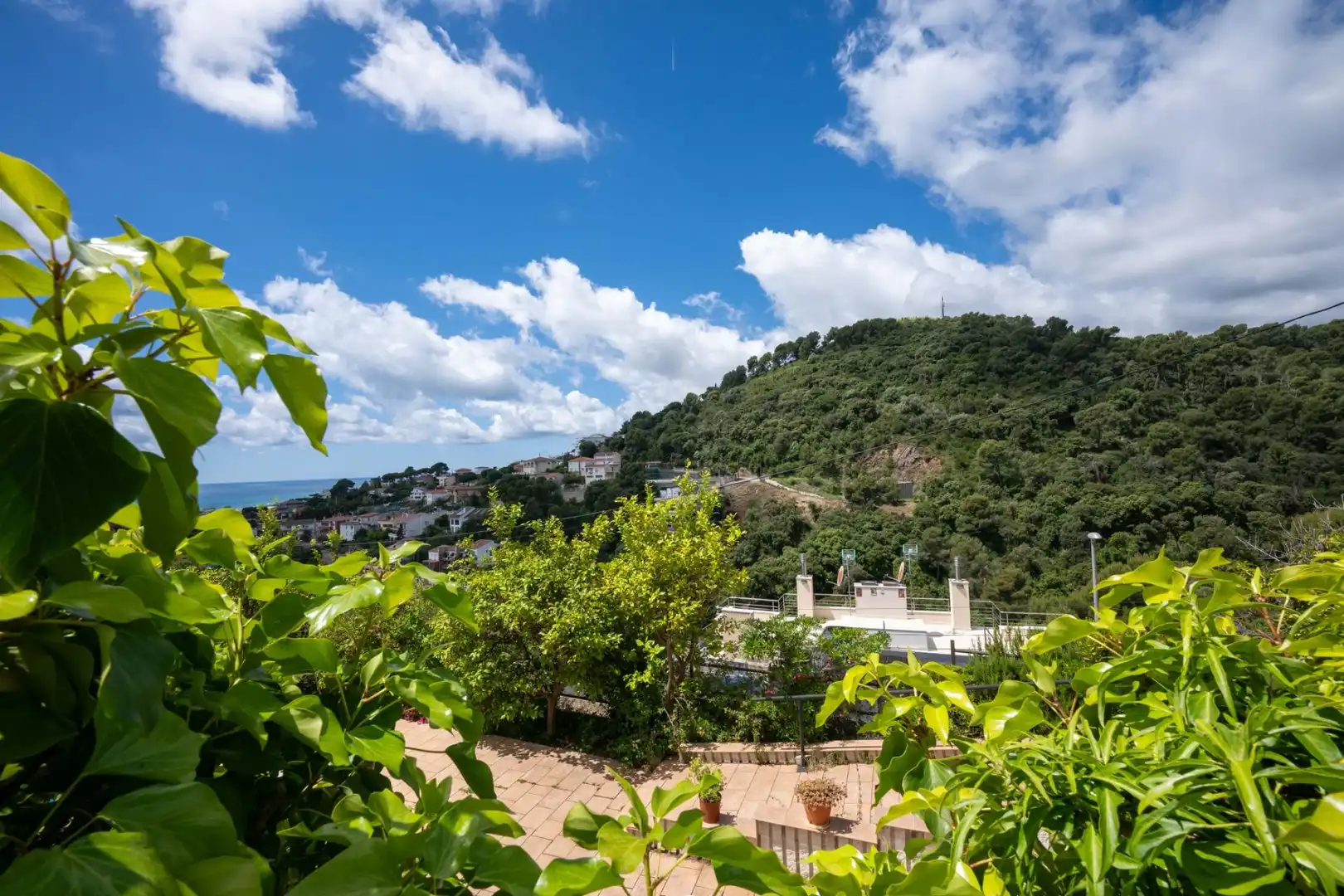 Vista exterior de Casa o xalet en venda en Santa Susanna amb Calefacció, Jardí privat i Terrassa